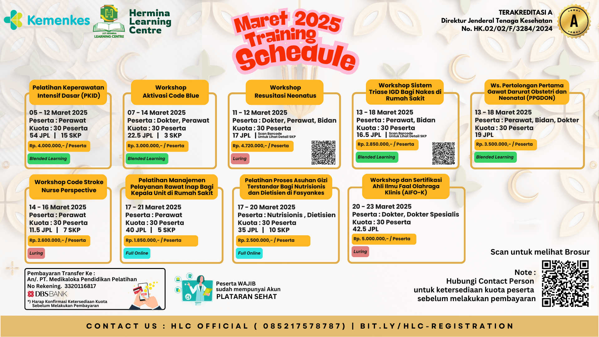 Jadwal Diklat