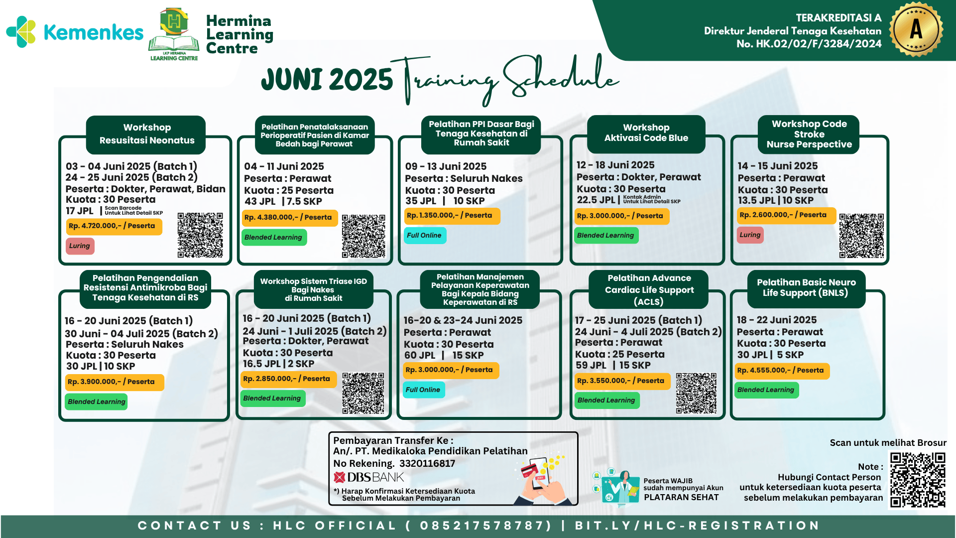 Jadwal Diklat